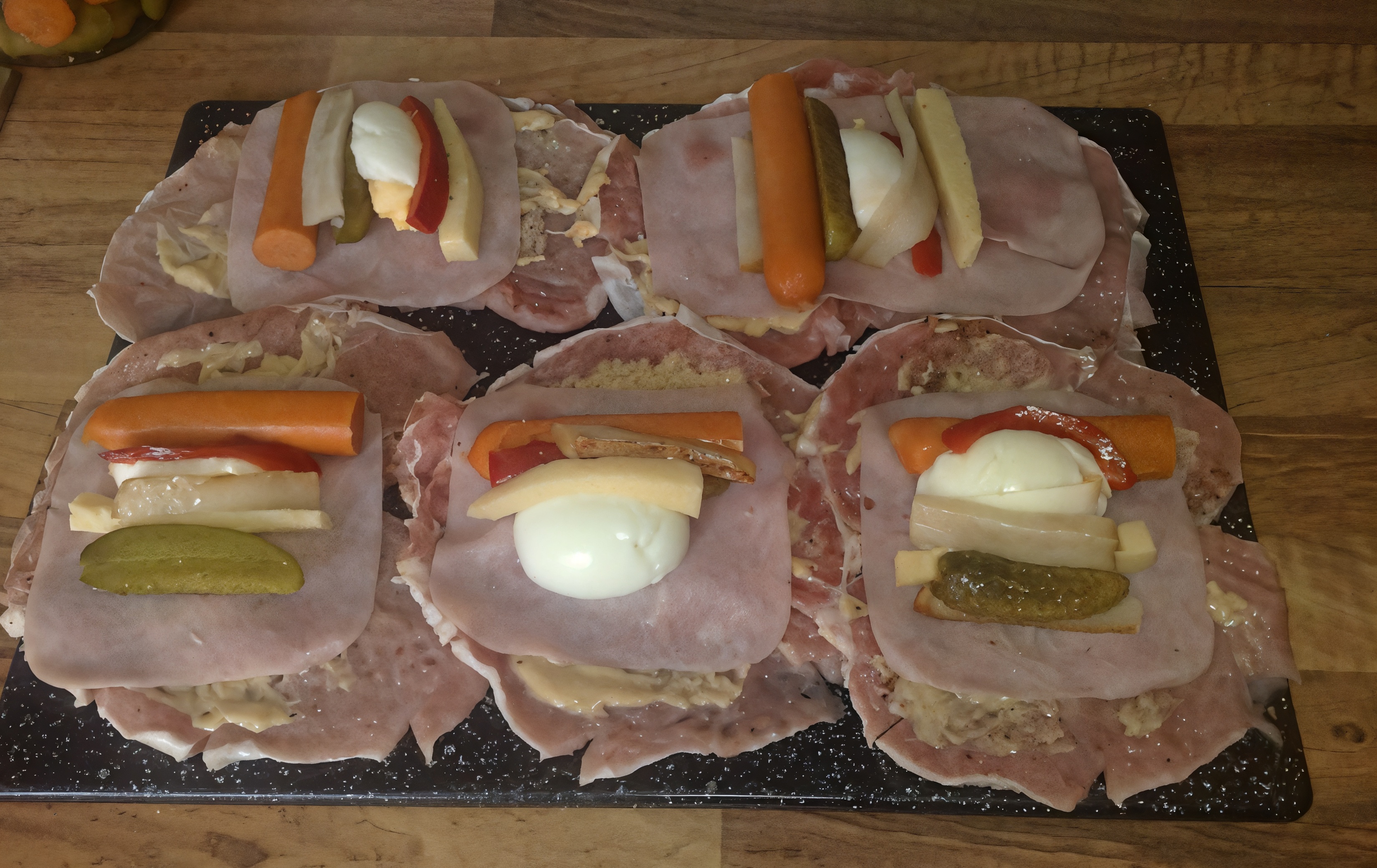 španielsky vtáčik z kare - Ingrediencie