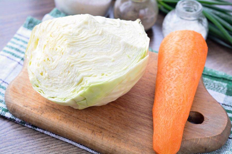 šalát coleslaw - Ingrediencie