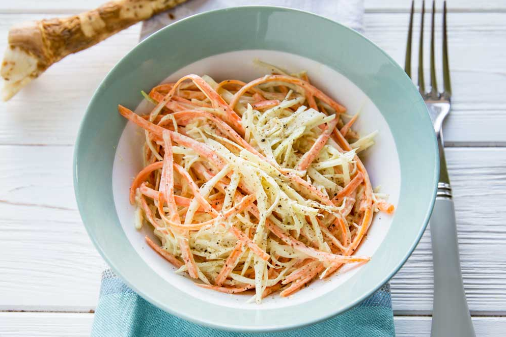šalát coleslaw - Krok za krokom