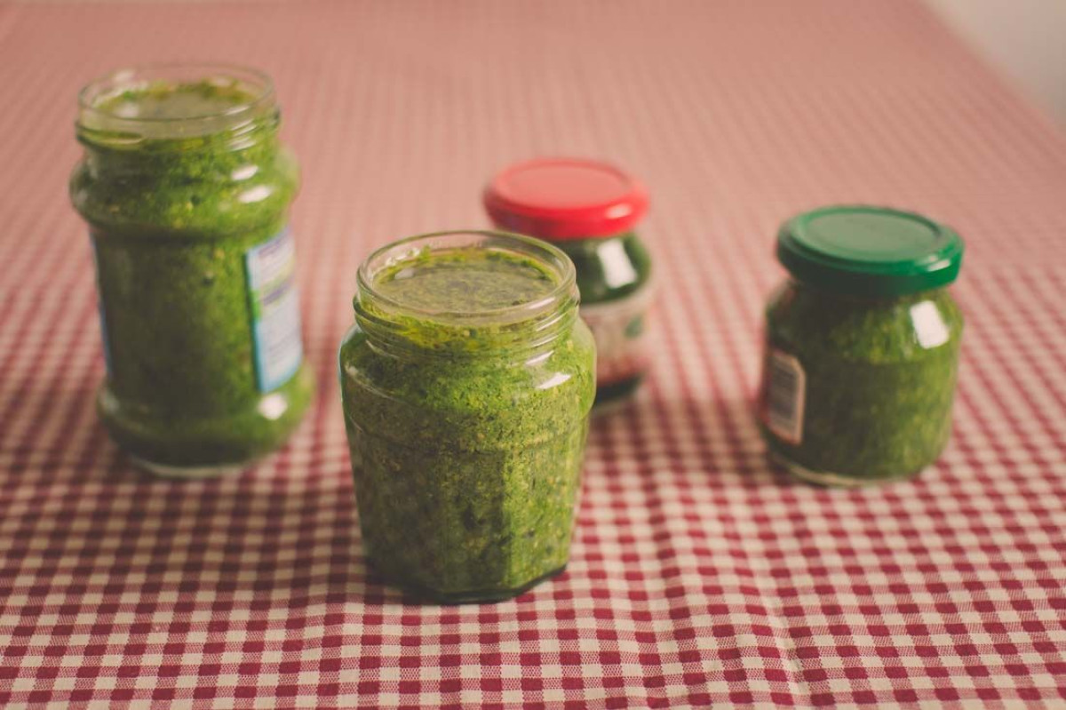 pesto z medvedieho cesnaku - Featured