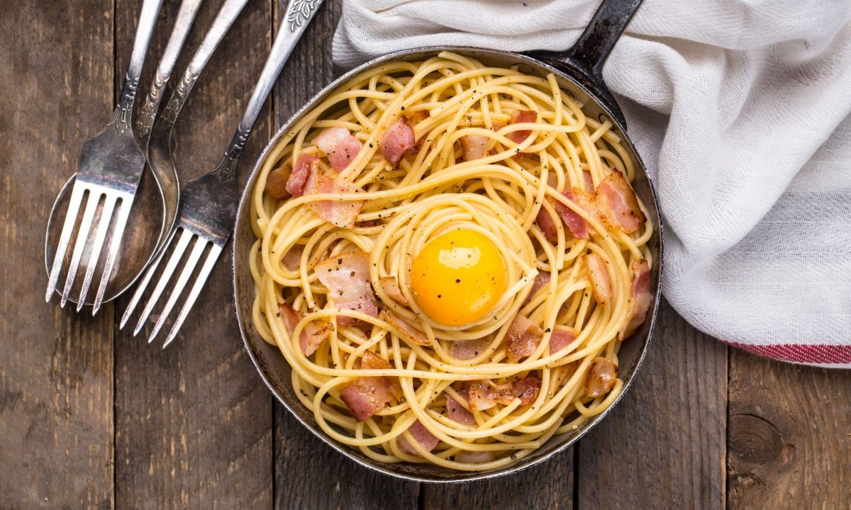 cestoviny carbonara - Featured