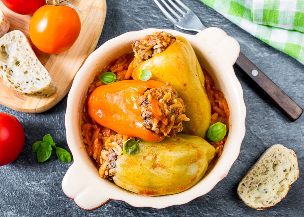 plnená paprika - Featured