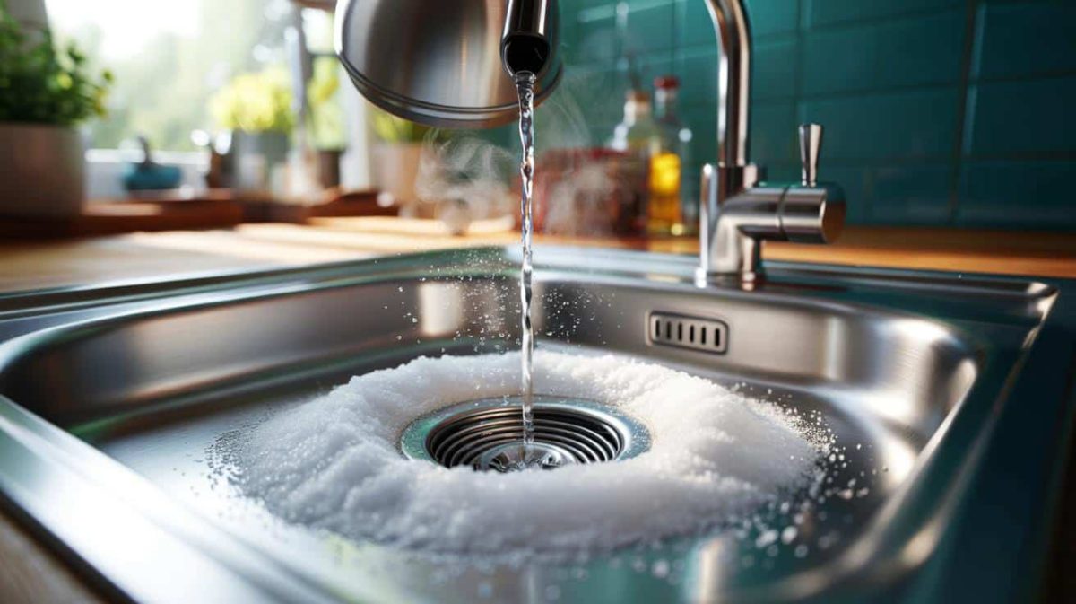 Bez octu a sódy bikarbóny: Táto jedna prírodná prísada uvoľní vaše odtoky v priebehu niekoľkých sekú...